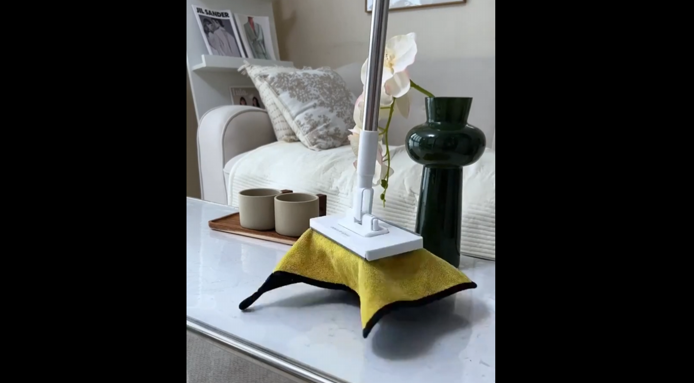 Amazon.com: Push Clamp Mini Mop Stick with 39in Short Handle